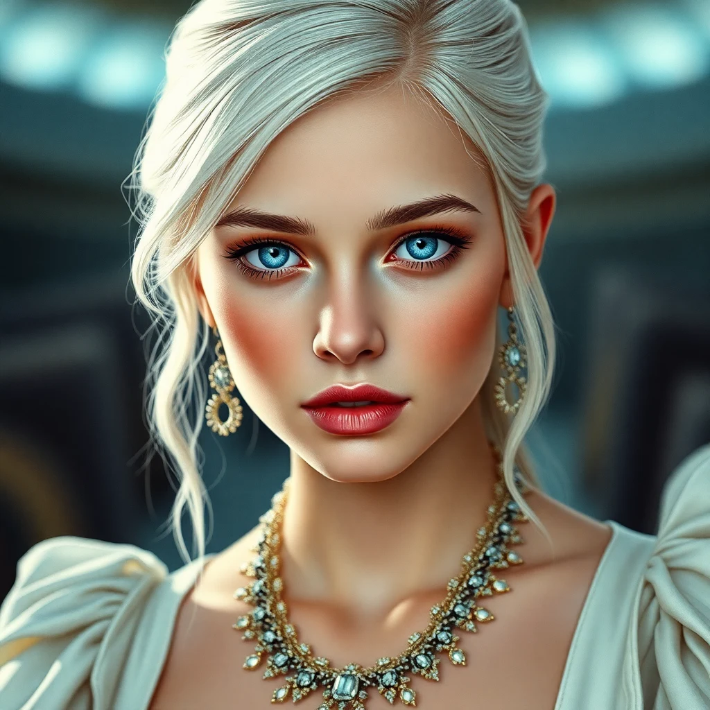 Silka Sharp — Sunrise on the Reaping tribute portrait